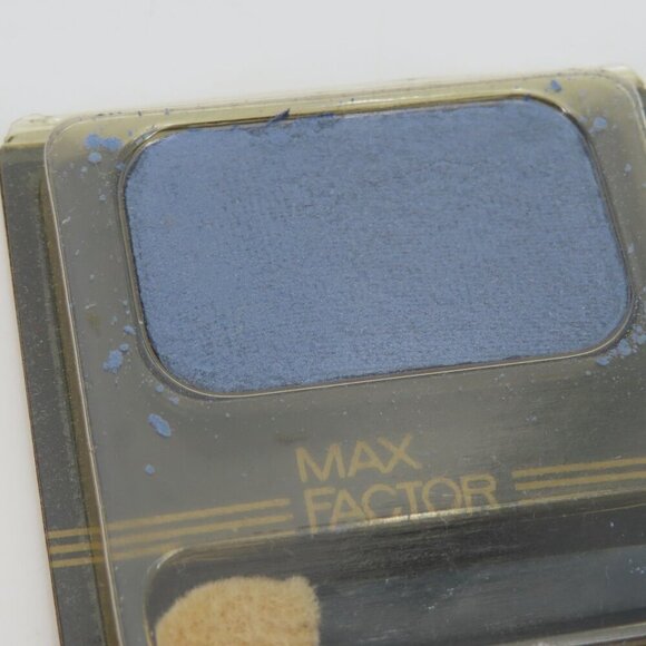 Max Factor 02 Star Sapphire Satin Shadow Refill Eyeshadow 1986 Vintage Deadstock - Picture 2 of 8